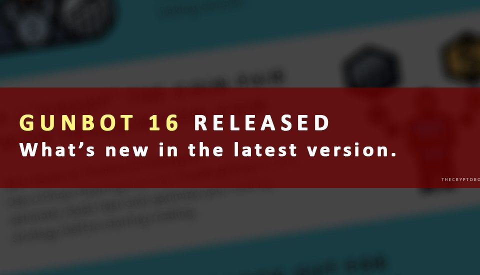 Gunbot v16 Release Download